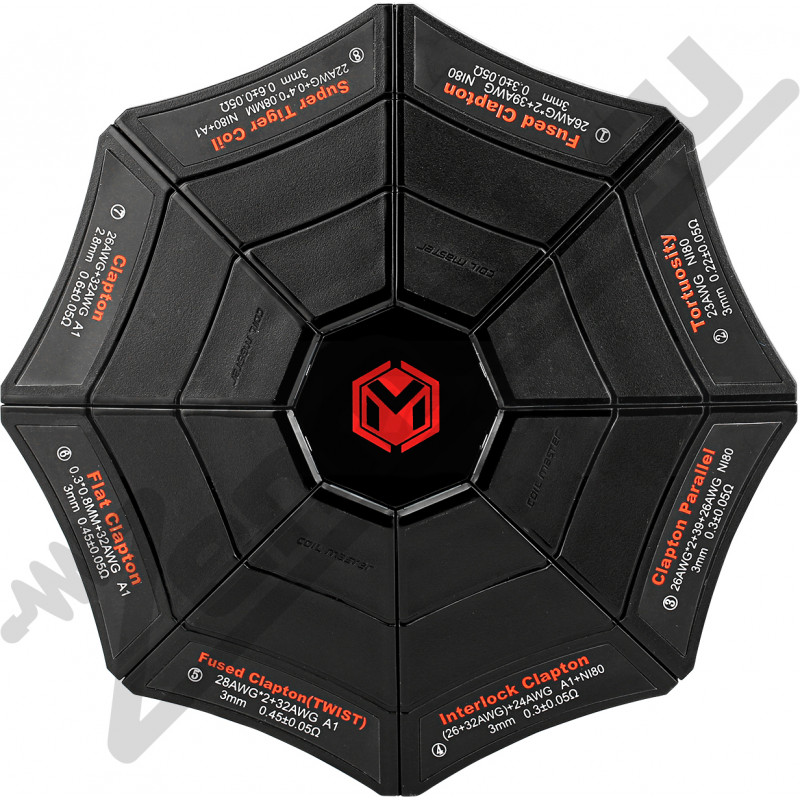 Фото и внешний вид — Набор спиралей Coil Master Skynet Coil Box