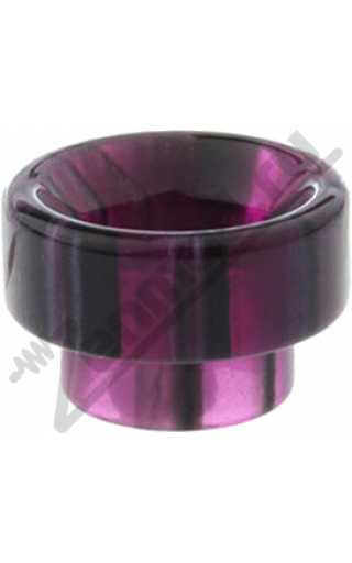 Дриптип 810 Resin короткий фиолетовый (без о-рингов)