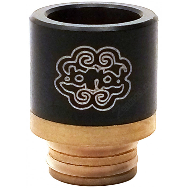 Фото и внешний вид — Petri Drip Tip (Gold Base / Black Top)