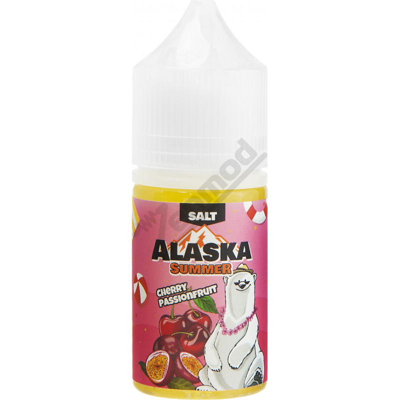 Фото и внешний вид — ALASKA Summer SALT - Cherry Passionfruit 30мл