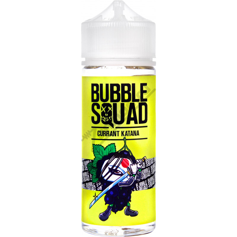 Фото и внешний вид — BUBBLE SQUAD - Currant Katana 120мл