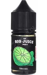 BIG JUICE POD SALT - Лайм и мята 30мл