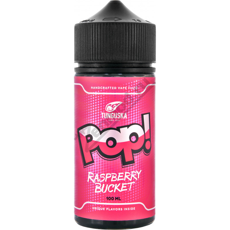 Фото и внешний вид — Tunguska POP - Raspberry Bucket 100мл