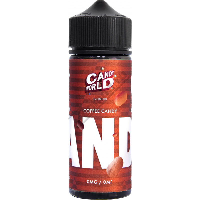 Фото и внешний вид — CANDY WORLD - Coffee Candy 95мл