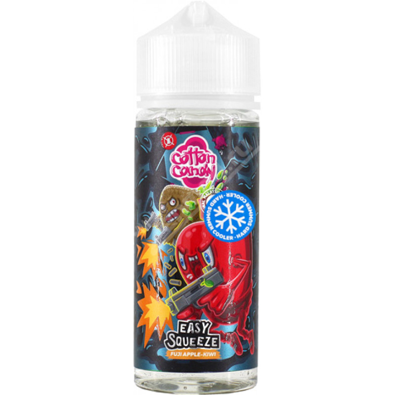 Фото и внешний вид — CC EASY SQUEEZE EXTRA - Fuji Apple, Kiwi 120мл
