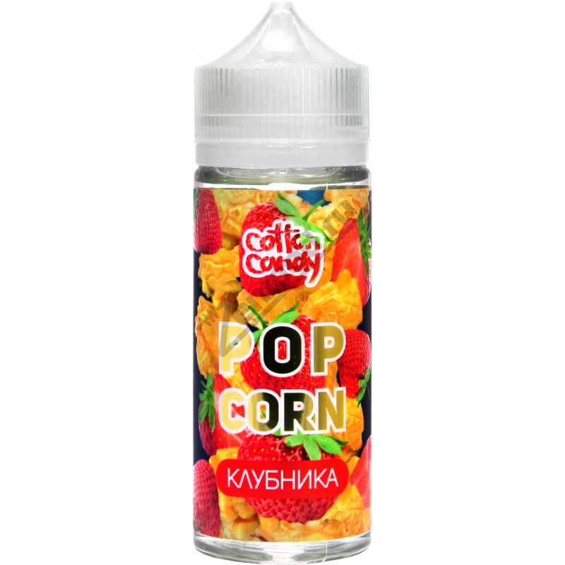 Фото и внешний вид — CC POPCORN - Клубника 120мл