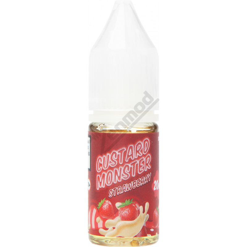 Фото и внешний вид — Custard Monster SALT - Strawberry 10мл