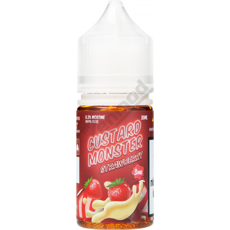 Фото и внешний вид — Custard Monster - Strawberry 30мл