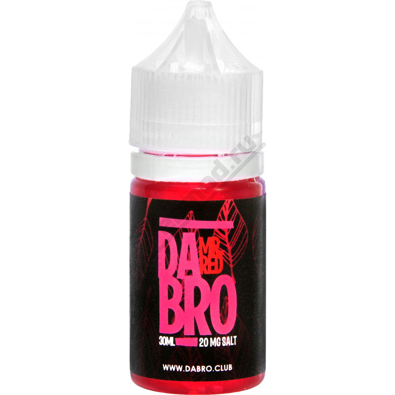 Фото и внешний вид — DA:BRO SALT - Mr. Red 30мл