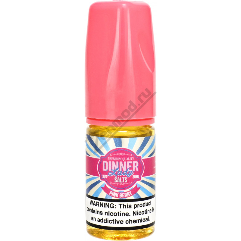 Фото и внешний вид — Dinner Lady Fruits SALT - Pink Berry 30мл