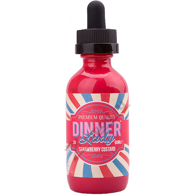 Фото и внешний вид — Dinner Lady - Strawberry Custard 60мл