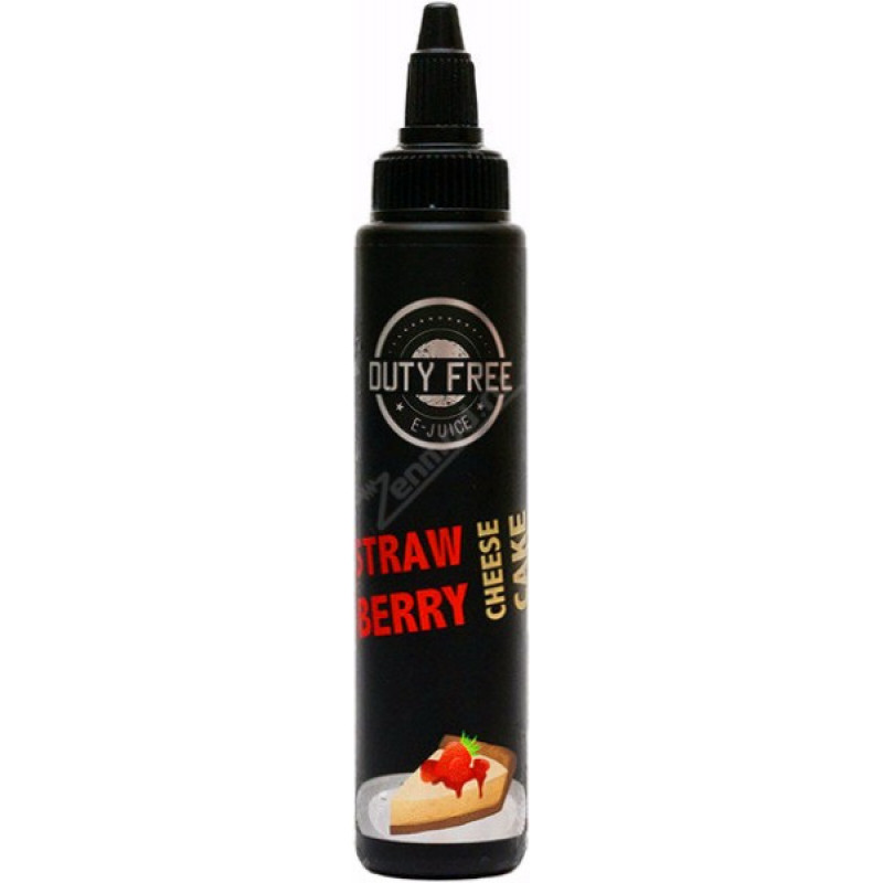 Фото и внешний вид — DUTY FREE BLACK - Strawberry Cheesecake 70мл