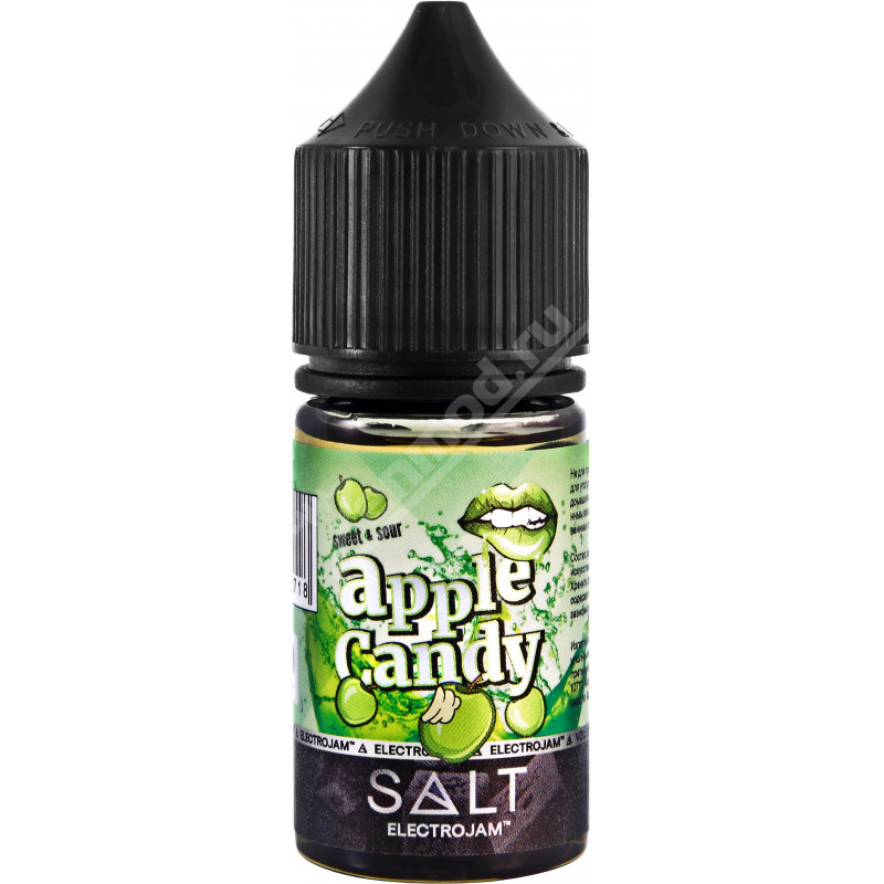 Фото и внешний вид — Electro Jam SALT - Apple Candy 30мл