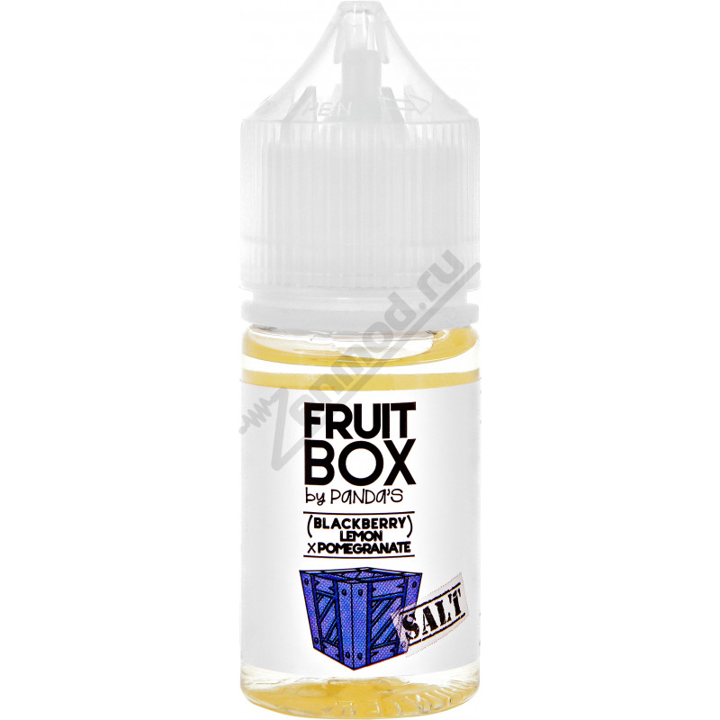 Фото и внешний вид — FRUITBOX SALT - (Blackberry Lemon) x Pomegranate 30мл