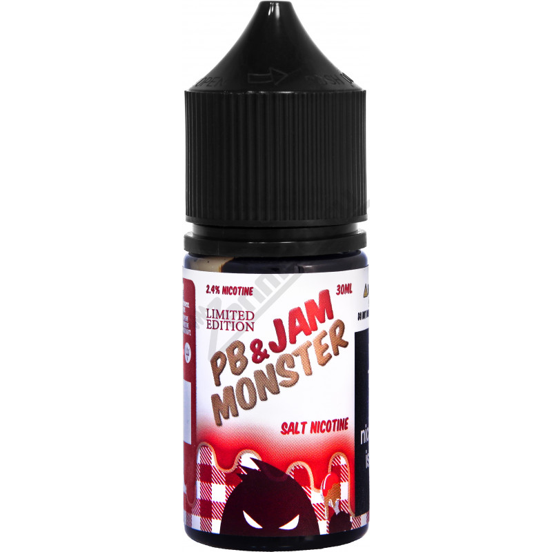 Фото и внешний вид — Jam Monster SALT - PB & Jam Strawberry 30мл