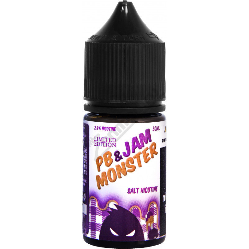 Фото и внешний вид — Jam Monster SALT - PB & Jam Grape 30мл