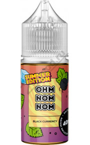 OHM NOM NOM SUMMER SALT - Black Currency 30мл