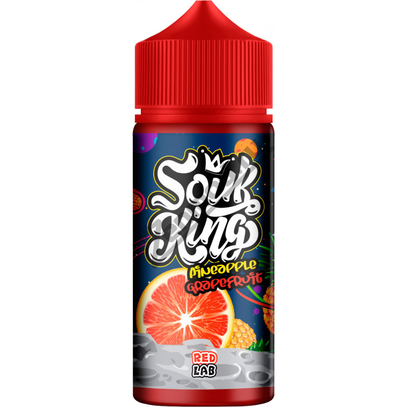 Фото и внешний вид — RedLab SOUR KING - Pineapple Grapefruit 100мл