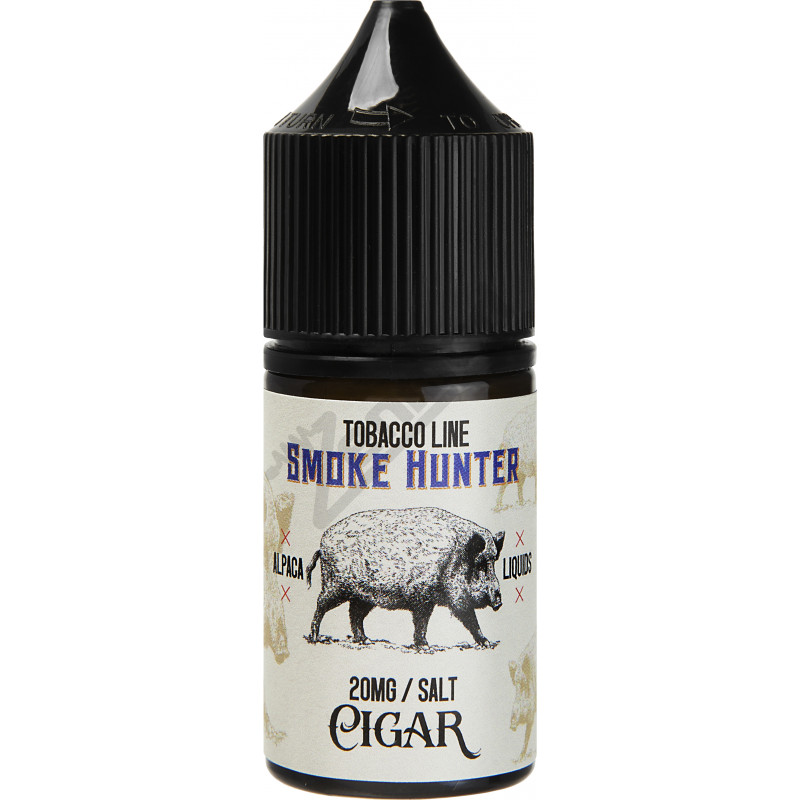 Фото и внешний вид — Smoke Hunter SALT - Cigar 30мл