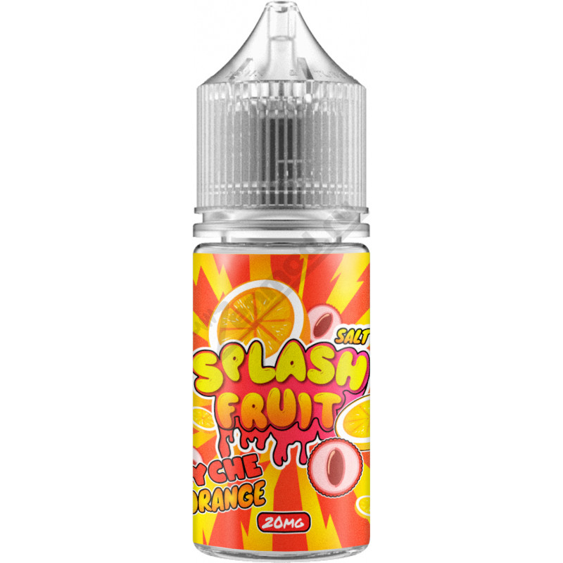 Фото и внешний вид — Splash Fruit SALT - Lyche & Orange 30мл