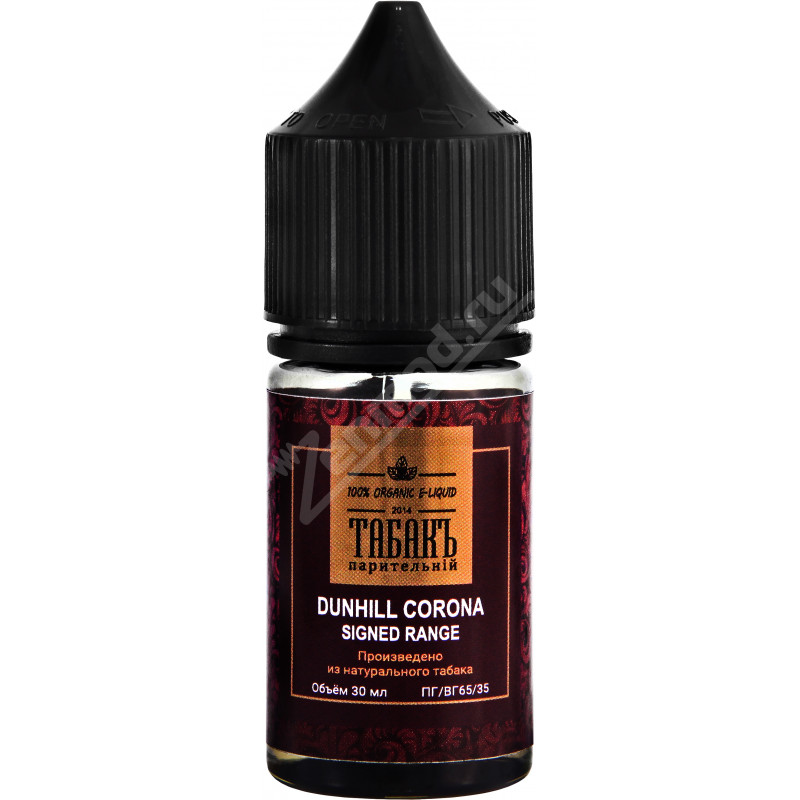 Фото и внешний вид — ТабакЪ - Dunhill Corona 30мл