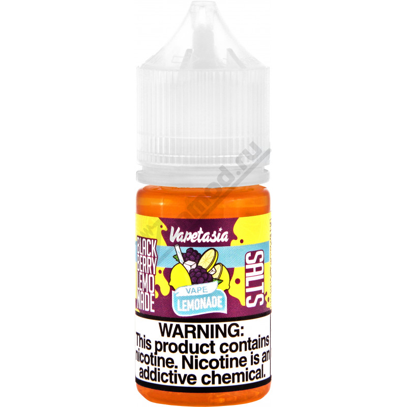 Фото и внешний вид — Vapetasia SALTS - Blackberry Lemonade 30мл