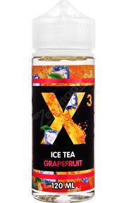 X-3 Ice Tea - Grapefruit 120мл