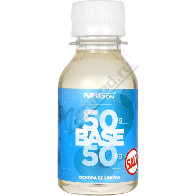 Фото и внешний вид — Основа NRGon SALT 50/50 100мл 24мг