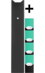 JUUL KIT Gray Promo (+ 4 картриджа Mint 0.7мл)