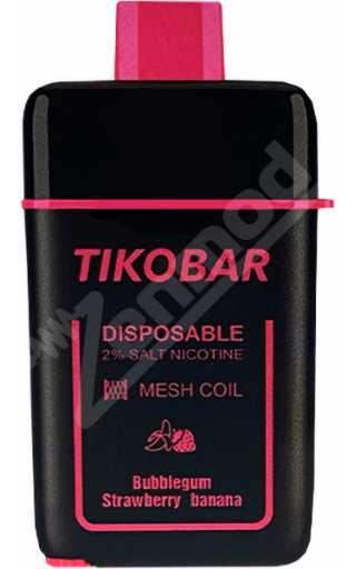 TIKOBAR 6000 - Bubble Gum Strawberry Banana