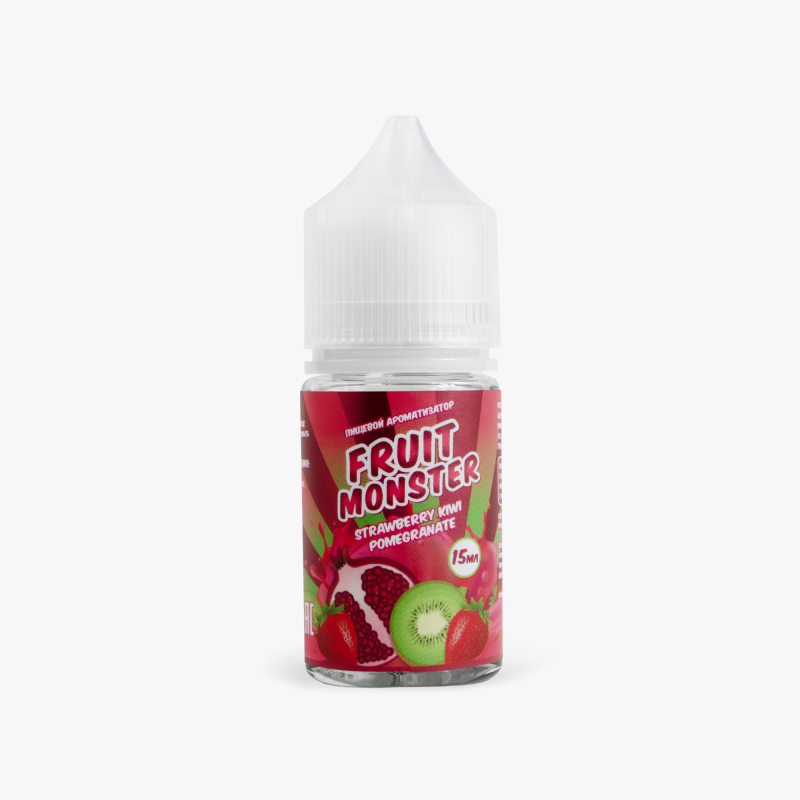Фото и внешний вид — Fruit Monster - Клубника Киви Гранат 15мл